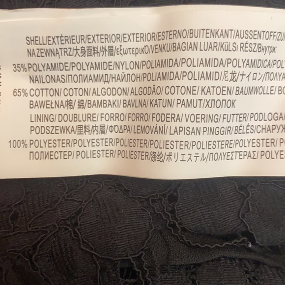 Minkpink Womens Black Lace Peek-A-Boo Waist Semi-Lined Dress Size Small - Picture 6 of 6